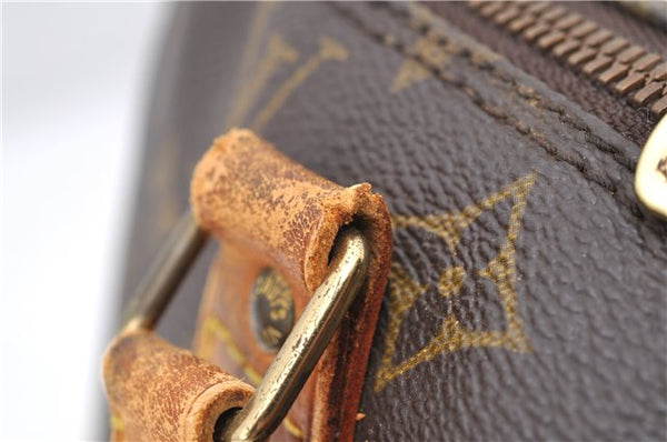 Authentic LOUIS VUITTON Monogram Alma Hand Bag Purse M51130 LV 6654C