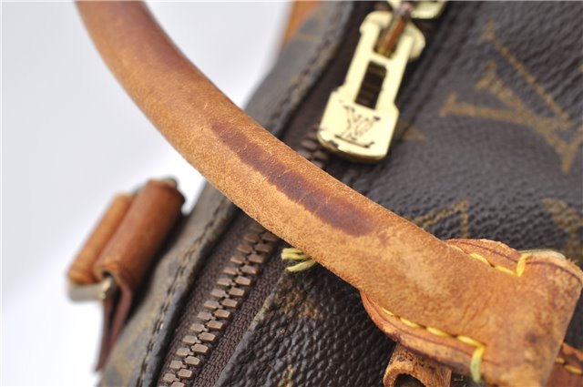 Authentic LOUIS VUITTON Monogram Alma Hand Bag Purse M51130 LV 6654C