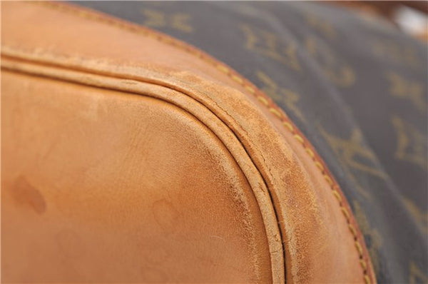 Authentic LOUIS VUITTON Monogram Alma Hand Bag Purse M51130 LV 6654C