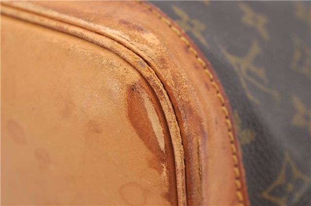 Authentic LOUIS VUITTON Monogram Alma Hand Bag Purse M51130 LV 6654C