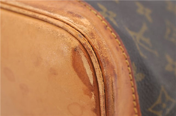 Authentic LOUIS VUITTON Monogram Alma Hand Bag Purse M51130 LV 6654C