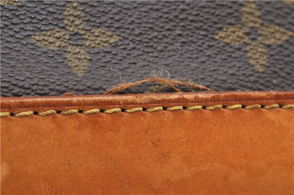 Authentic LOUIS VUITTON Monogram Alma Hand Bag Purse M51130 LV 6654C