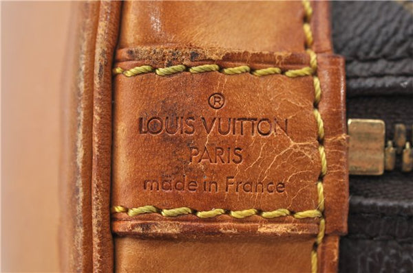 Authentic LOUIS VUITTON Monogram Alma Hand Bag Purse M51130 LV 6654C