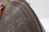Authentic LOUIS VUITTON Monogram Alma Hand Bag Purse M51130 LV 6654C