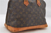 Authentic LOUIS VUITTON Monogram Alma Hand Bag Purse M51130 LV 6654C