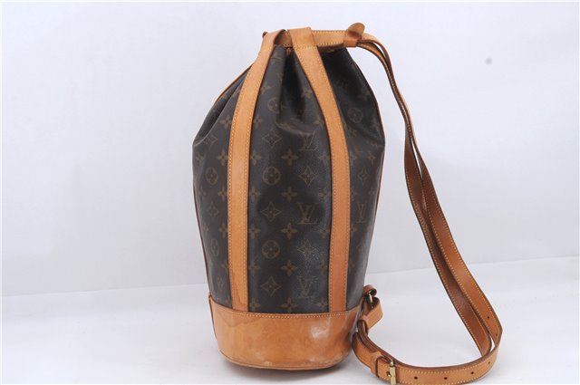 Authentic Louis Vuitton Monogram Randonnee PM Shoulder Bag M42243 LV 6654D