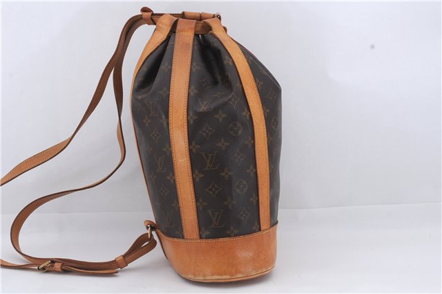 Authentic Louis Vuitton Monogram Randonnee PM Shoulder Bag M42243 LV 6654D