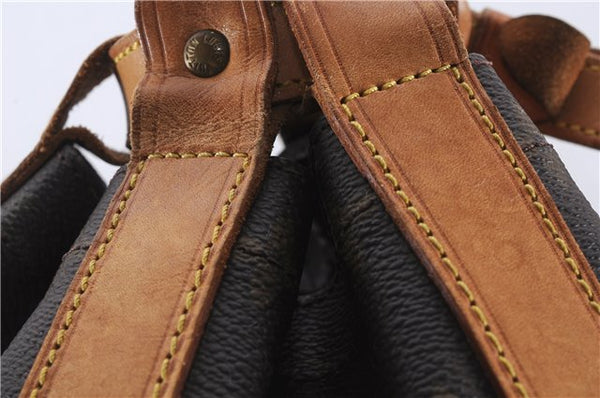 Authentic Louis Vuitton Monogram Randonnee PM Shoulder Bag M42243 LV 6654D