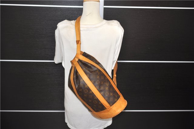 Authentic Louis Vuitton Monogram Randonnee PM Shoulder Bag M42243 LV 6654D