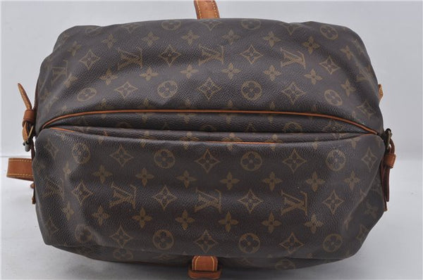 Authentic Louis Vuitton Monogram Saumur 35 Shoulder Cross Bag M42254 LV 6654E