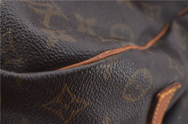 Authentic Louis Vuitton Monogram Saumur 35 Shoulder Cross Bag M42254 LV 6654E