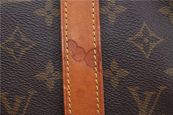 Authentic Louis Vuitton Monogram Saumur 35 Shoulder Cross Bag M42254 LV 6654E