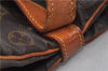 Authentic Louis Vuitton Monogram Saumur 35 Shoulder Cross Bag M42254 LV 6654E