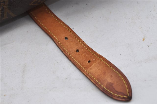 Authentic Louis Vuitton Monogram Saumur 35 Shoulder Cross Bag M42254 LV 6654E