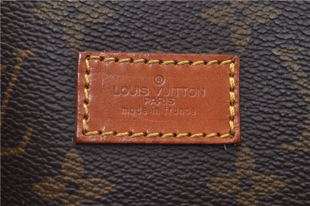 Authentic Louis Vuitton Monogram Saumur 35 Shoulder Cross Bag M42254 LV 6654E