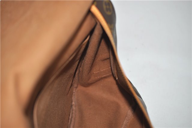 Authentic Louis Vuitton Monogram Saumur 35 Shoulder Cross Bag M42254 LV 6654E