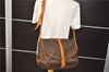 Authentic Louis Vuitton Monogram Saumur 35 Shoulder Cross Bag M42254 LV 6654E