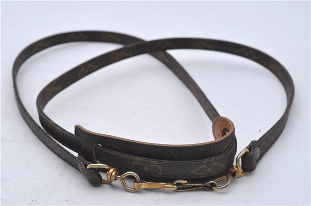 Authentic Louis Vuitton Monogram Brown Shoulder Strap Old Model 50.4