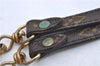 Authentic Louis Vuitton Monogram Brown Shoulder Strap Old Model 50.4" LV 6655D