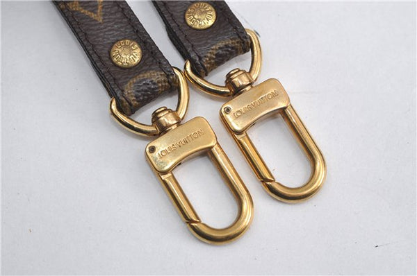 Authentic Louis Vuitton Monogram Brown Shoulder Strap 46.5" LV 6656D