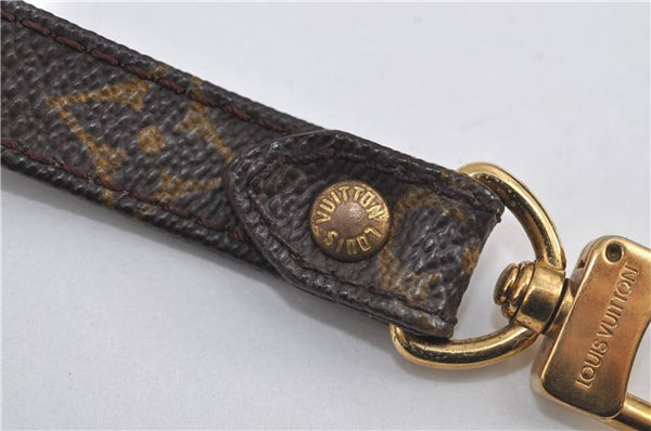 Authentic Louis Vuitton Monogram Brown Shoulder Strap 46.5" LV 6656D