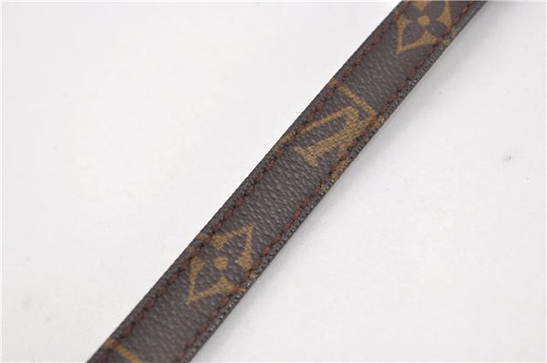 Authentic Louis Vuitton Monogram Brown Shoulder Strap 46.5" LV 6656D