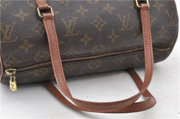 Authentic LOUIS VUITTON Monogram Papillon 26 Hand Bag Old Model LV 6658C