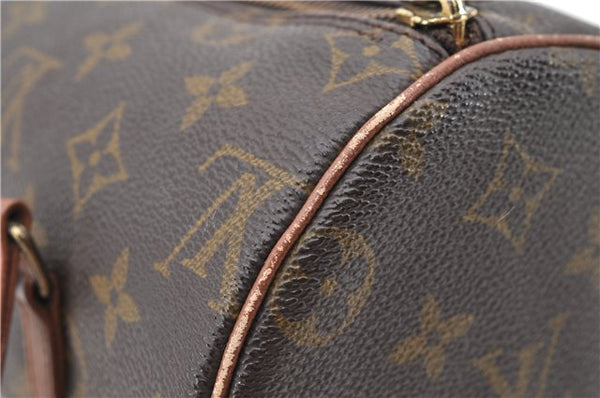 Authentic LOUIS VUITTON Monogram Papillon 26 Hand Bag Old Model LV 6658C