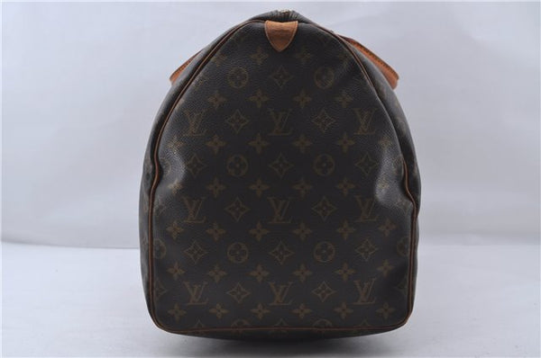 Authentic Louis Vuitton Monogram Keepall 55 Travel Boston Bag M41424 LV 6658D