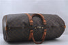 Authentic Louis Vuitton Monogram Keepall 55 Travel Boston Bag M41424 LV 6658D