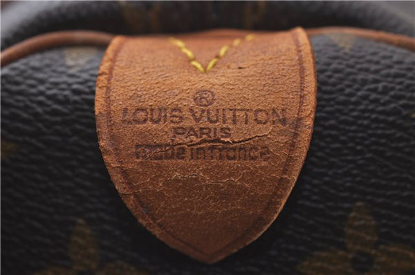 Authentic Louis Vuitton Monogram Keepall 55 Travel Boston Bag M41424 LV 6658D