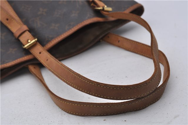 Authentic LOUIS VUITTON Monogram Bucket GM Shoulder Bag M42236 LV 6661C