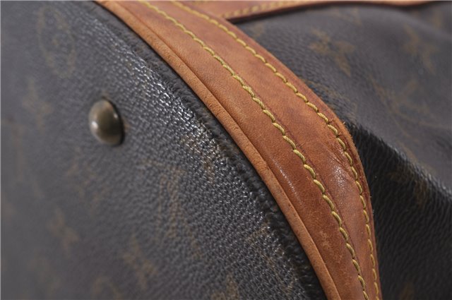 Authentic LOUIS VUITTON Monogram Bucket GM Shoulder Bag M42236 LV 6661C