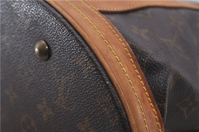 Authentic LOUIS VUITTON Monogram Bucket GM Shoulder Bag M42236 LV 6661C