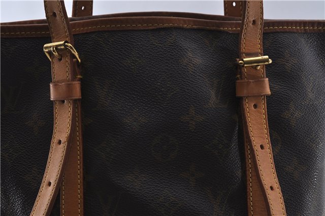 Authentic LOUIS VUITTON Monogram Bucket GM Shoulder Bag M42236 LV 6661C