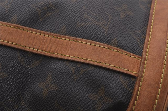 Authentic LOUIS VUITTON Monogram Bucket GM Shoulder Bag M42236 LV 6661C