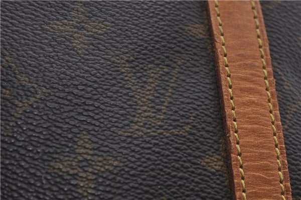 Authentic LOUIS VUITTON Monogram Bucket GM Shoulder Bag M42236 LV 6661C