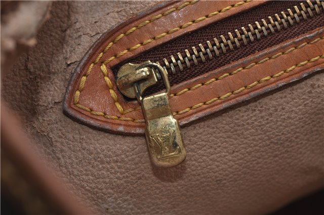 Authentic LOUIS VUITTON Monogram Bucket GM Shoulder Bag M42236 LV 6661C