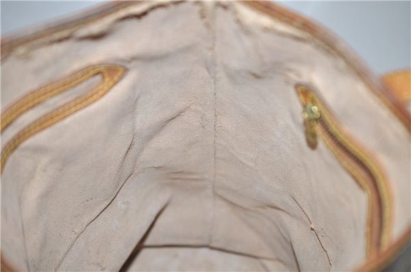 Authentic LOUIS VUITTON Monogram Bucket GM Shoulder Bag M42236 LV 6661C