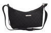 Authentic GUCCI Shoulder Cross Body Bag GG Canvas Leather 0190433 Black 6662I