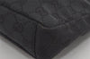 Authentic GUCCI Shoulder Cross Body Bag GG Canvas Leather 0190433 Black 6662I