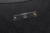 Authentic GUCCI Shoulder Cross Body Bag GG Canvas Leather 0190433 Black 6662I