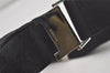Authentic GUCCI Shoulder Cross Body Bag GG Canvas Leather 0190433 Black 6662I