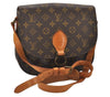Authentic Louis Vuitton Monogram Saint Cloud GM M51242 Shoulder Cross Bag 6663I
