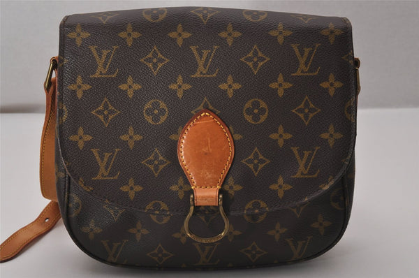 Authentic Louis Vuitton Monogram Saint Cloud GM M51242 Shoulder Cross Bag 6663I