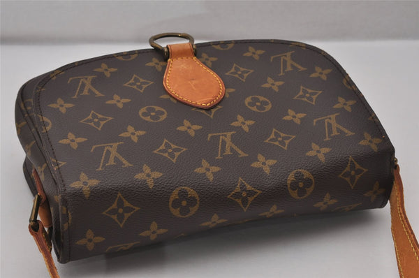Authentic Louis Vuitton Monogram Saint Cloud GM M51242 Shoulder Cross Bag 6663I