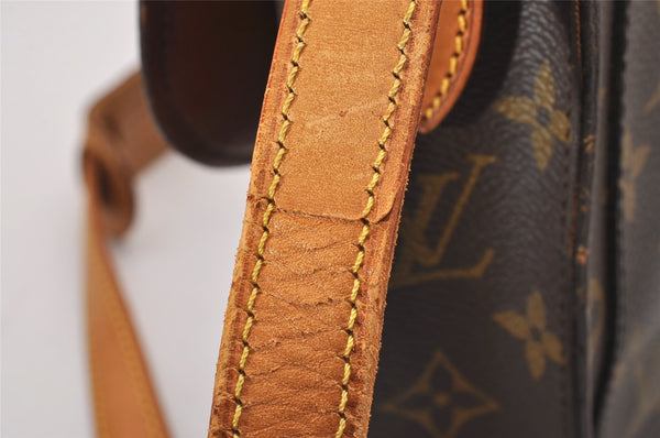 Authentic Louis Vuitton Monogram Saint Cloud GM M51242 Shoulder Cross Bag 6663I