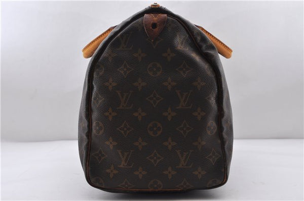 Authentic LOUIS VUITTON Monogram Speedy 40 Hand Bag Purse M41522 LV 6664C