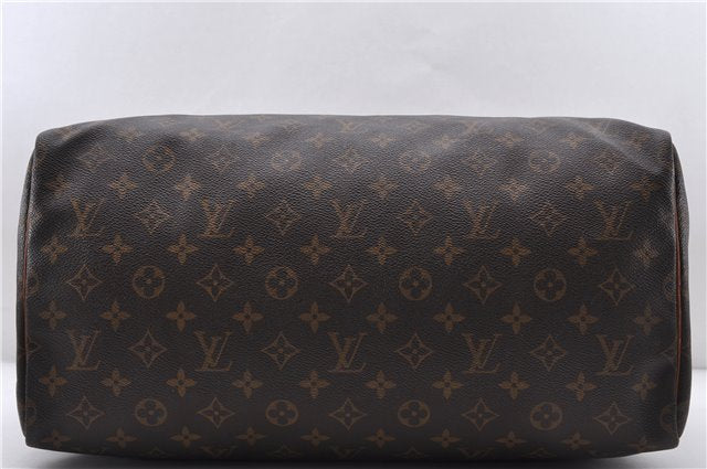 Authentic LOUIS VUITTON Monogram Speedy 40 Hand Bag Purse M41522 LV 6664C