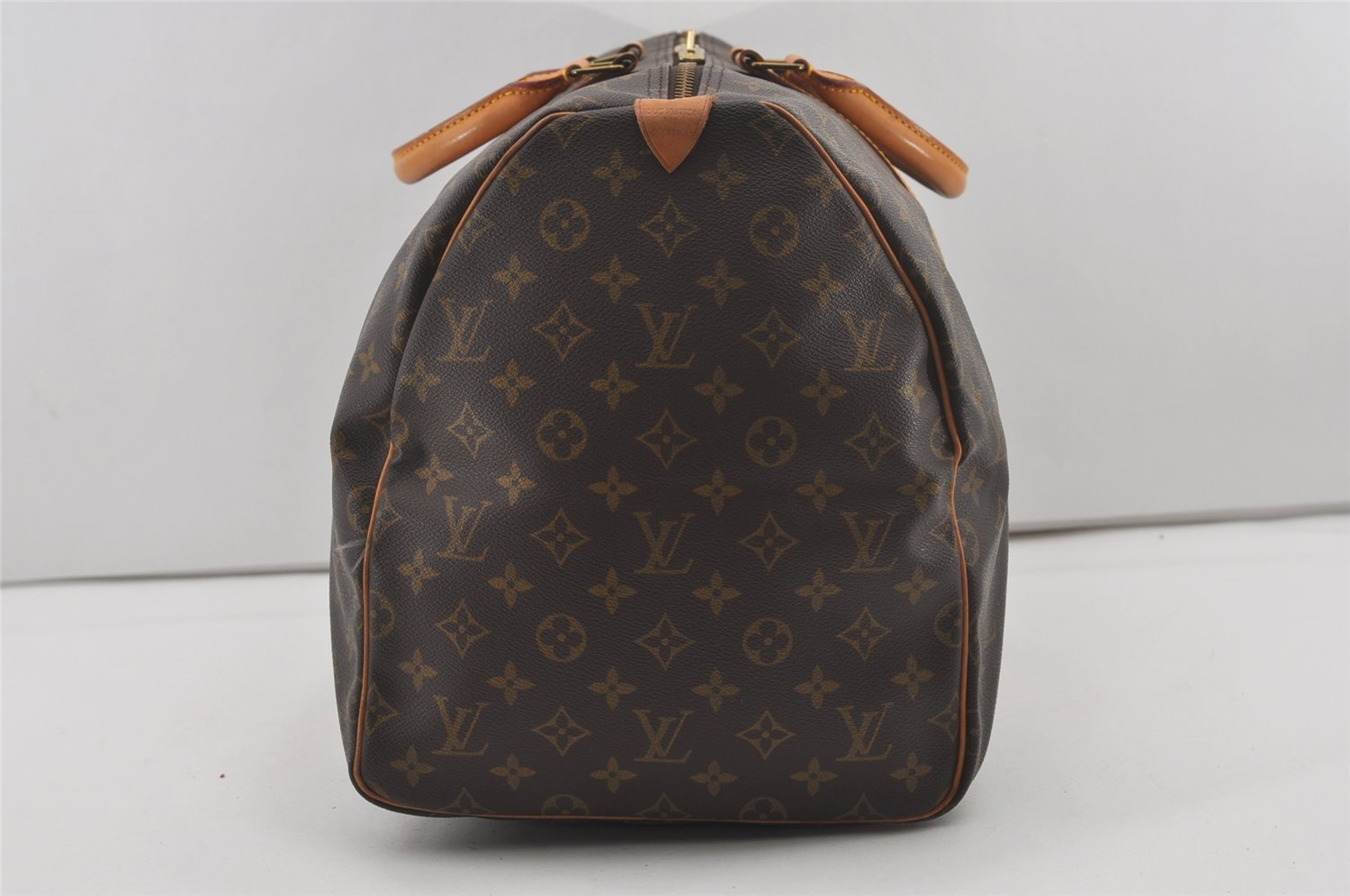 Authentic Louis Vuitton Monogram Keepall 55 Travel Boston Bag M41424 LV 6664I